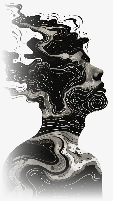 digital-art-style-illustration-mental-health-day-awareness-web